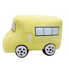 Soft Plush School Bus Stuffed Car Toy Super Cute Yellow Truck plushie Excellent Gifts for Kids or Birthday Party 11 Inches