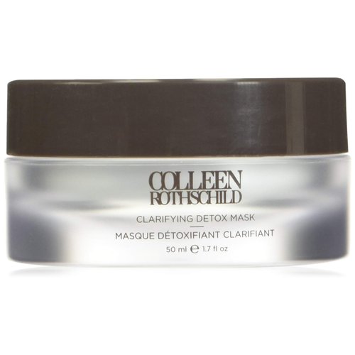 COLLEEN ROTHSCHILD Clarifying Detox Mask | Draws Out Pore-Clogging Impurities | Promotes Clear Skin | Formulated With Charcoal, Vitamin C & Glycolic Acid (1.7 fl oz)