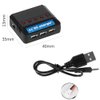 Lipo Battery Charger DC 3.7V 1S 1 Cell RC Charger Micro 5 Port Compact Charger with LED Indicator Mini Size Lipo Charger 5 in 1 USB Lipo Charger
