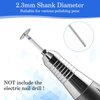 JIEYAO 2 Pcs Flat Nail Drill Bits, Sanding Disc Nail Drill Bits, Electric Cuticle Drill Bit Foot File Replacement Head Foot Callus Remover Pedicure Supplies Mini Sanding Bands for Manicure(#103)
