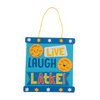 Live Laugh Latke Sign Craft Kit - Makes 12