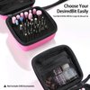 Oneleaf Nail Drill Bits Holder, Kit Organizer Storage Case Displayer Container, Waterproof Portable Organizer Bag, Efile Nail Bits Professional Nail File Bits Manicure Tools-Only Case