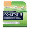 Monistat 3 Day Yeast Infection Treatment for Women, 3 Miconazole Suppository Inserts & External Monistat Anti-Itch Cream Bundle