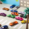JOYIN 28-Count Valentines Day Gifts Cards, Valentine's Greeting Cards for Kids with Die-Cast Racing Cars Valentine Classroom Exchange Party Favor Toy