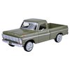1969 Ford F-100 Pickup, Green - Motormax Premium American 79315 - 1/24 Scale Diecast Model Car by Motor Max