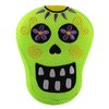 Connie N Randy Halloween Dog Toy Green Sugar Skull
