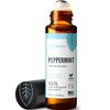 UpNature Peppermint Essential Oil Roll On - Relieves Head Tension, Pregnancy Essentials, Reduces Stress & Soothes Aches- Premium Quality, Therapeutic Grade Aromatherapy Oil