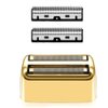 Shaver Replacement Foil and Cutters, Kaynway Professional Shaver Foil Head Cutter Blade for BaBylissPRO Barberology FX Collection Metal Double Foil Shaver (Gold)