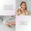 Conair Travel Beach Waver Curling Iron, Portable Hair Waver with Triple Barrel Ceramic in White by Travel Smart