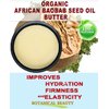 Botanical Beauty ORGANIC BAOBAB OIL BUTTER. 100% Natural RAW VIRGIN UNREFINED for Face, Skin, Damaged Hair, Lips, Nails 8 Fl. oz. - 240 ml. Rich in Vitamin C