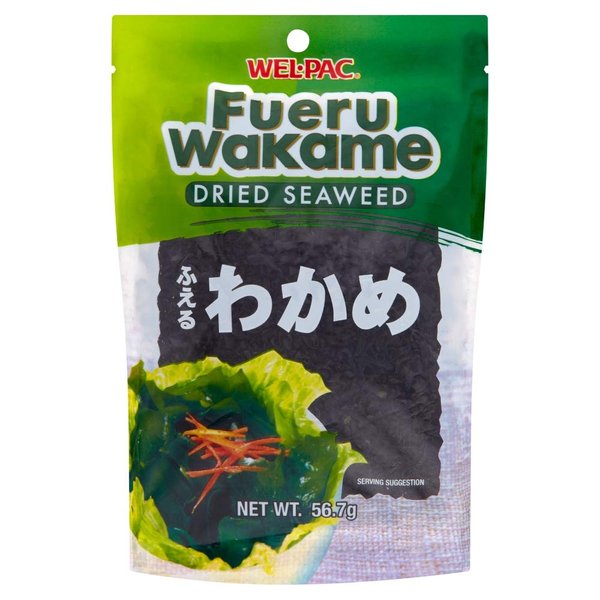 Wel-Pac - Fueru Wakame (Dried Seaweed) Net Wt. 2 Oz.