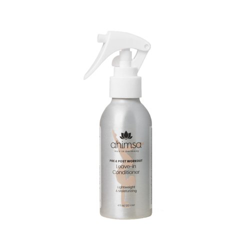 Ahimsa Leave-in Conditioner | Silicone Free | Control Frizz | Enhance Curls | Detangle | Lightweight | Use Pre & Post Workout | Vegan & Cruelty Free