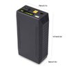Talentcell Rechargeable 72W 100Wh 12V/8300mAh 9V/11000mAh 5V/20000mAh DC Output Lithium ion Battery Pack for LED Strip, CCTV Camera and More, Portable Li-ion Batteries with AC/DC Charger