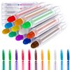 g00d4u sidewalk chalk for kids, sidewalk chalk for toddlers 1-3 nontoxic,chalk holder for chalkboard (12 colours)