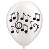 Music Note Latex Balloons - 10 Balloons - 11" Each