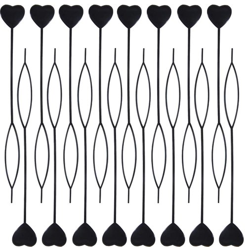 TIHOOD 16PCS Quick Beader for Loading Beads/Automatic Hair Beader and Styling Kit/Plastic Magic Topsy Tail Hair Braid Ponytail Styling Maker