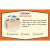 Goat Milk Stuff Goat Milk Soap - OCEAN SOAP | Handmade All-Natural, Goat Milk Soap Bars for Dry Skin Relief, Body & Face Wash for Men and Women, Bar Soap (Box of 4)