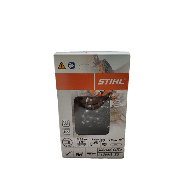 Stihl 61PMM3 50 Genuine OEM OILOMATIC Chain Saw Chain 14" MS170 MS171 MS180 MS181