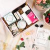 Therabox Nourish Self-Care Box - Relaxation Gift Set for Women with 8 Wellness and Happiness Boosting Essentials - Self Care Gift Box for Women