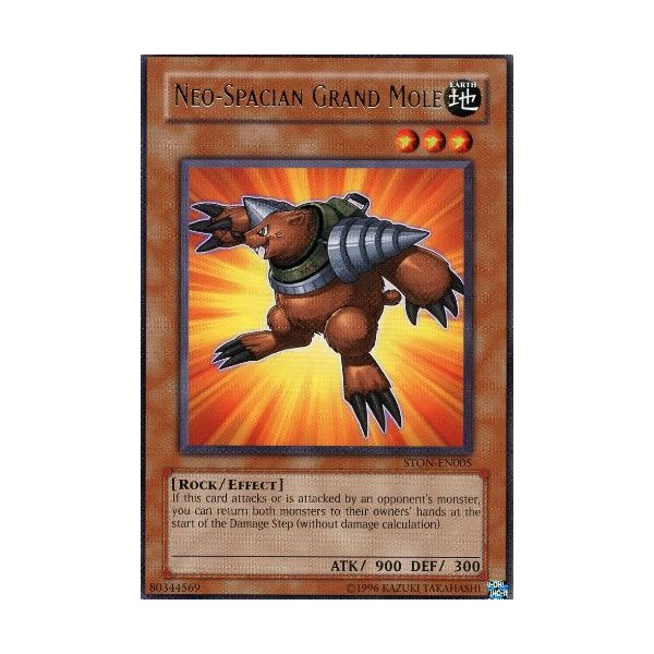 Yu-Gi-Oh! - Neo-Spacian Grand Mole (STON-EN005) - Strike of Neos - Unlimited Edition - Rare