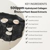 HEALOINE Deep Collagen Face Mask with Hyaluronic Acid, Overnight 500ppm High Concentration Hydrolyzed Collagen Mask, Firming Korean Face Mask for Women 30g*10ea