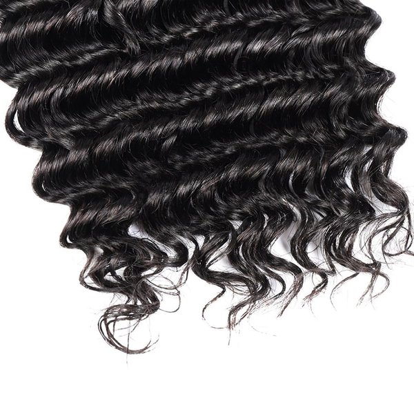 Human Braiding Hair 2 Bundle 100g Deep Wave Bulk Human Hair for Braiding No Weft 12A Brazilian Virgin Curly Human Hair Extensions for Boho Braids (28 Inch)