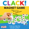 AMIGO Games Clack! Categories - Exciting Kids Magnetic Stacking Game for 2-8 players Ages 7+ | Fun, Educational, & Fast-Paced Family Game