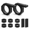 Nilight 2PCS Roll Bar Clamps Mounting Brackets LED Light Mount Clamps Tube Light Mounts Fit on 2.135" 2.25" 2.375" 2.5” Bull Bars Roof Racks Roll Cages for ATV UTV Truck, 2 Years Warranty