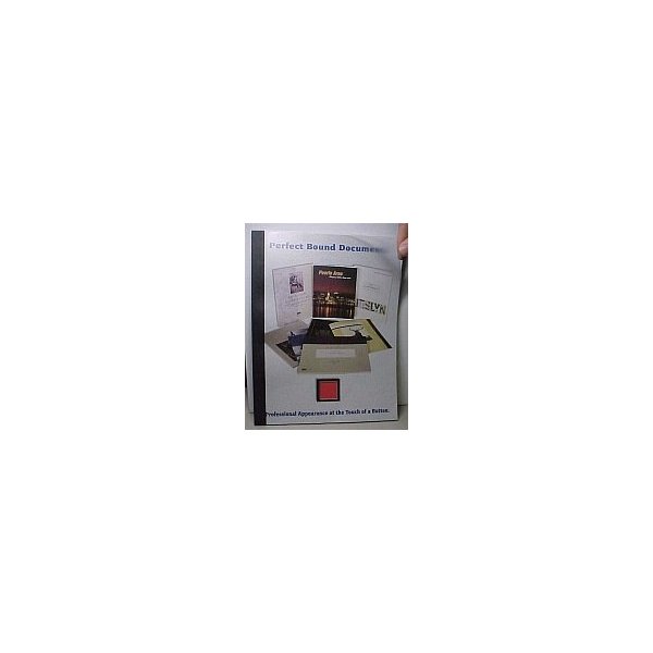 1/4" (6mm) Thermobind Black Thermal Binding Covers, (100 covers)