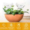KiKiHeim Plant Watering Globes Self Watering Planter Insert, Bird Shape Self Watering Globes, Clear Glass Water Bulbs for Indoor Plants, Gifts for Plant Lovers