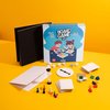 Create Your Own Board Game Set – DIY Kit with Blank Game Board, Game Pieces, Blank Cards, Dice, Spinner, Rulebook, Sand Timer – Build Your Own Game for Family Board Games