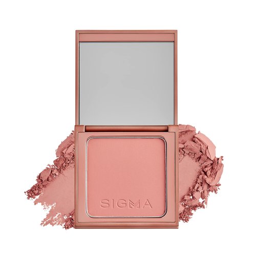 Sigma Beauty Warm Pink-Coral Matte Blush Palette - Long Lasting Blush Pressed Powder - Gluten Free, Cruelty Free, Vegan Makeup Palette - Sunset Kiss