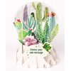 3D Pop Up Snow Globe All Occasion Card - CACTI
