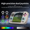 RG CubeXX Retro Handheld Game Console with 3.95-inch IPS Screen RGB Lighting 64G TF Card Linux System and 3800mAh Battery Supports 5G WiFi Bluetooth 4.2 Grey