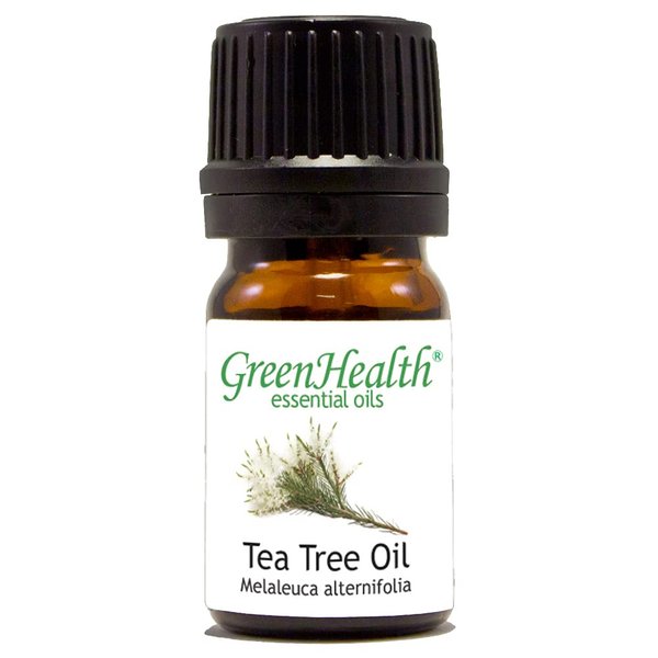 Tea Tree – 1/6 fl oz (5 ml) Glass Bottle – 100% Pure Essential Oil - GreenHealth