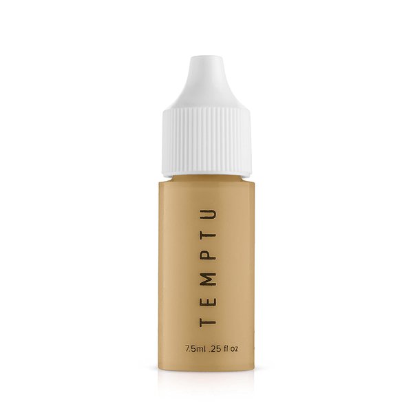 TEMPTU SilkSphere Airbrush Foundation: Long-Lasting Liquid Makeup, Medium to Full Coverage | 4-In-1 Formula Foundation, Primer, Concealer & Corrector | Luminous, Dewy Finish | 2N/W Ivory | .25 Fl Oz