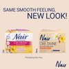Nair Cire Divine Microwaveable Body Hair Removal Wax Kit (Tahitian Gardenia, 400g/14oz)