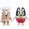 Bluey Friends Plush Soft Toy | Baby Plush Toy with Removable Nappy (Diaper) with Chef Bingo with Chef Hat and Spatula