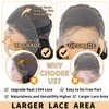 Loose Wave Lace Front Wigs Human Hair 13x4 HD Transparent Loose Deep Wave Human Hair Lace Front Wigs for Women 180% Density Glueless Lace Frontal Wigs Human Hair Pre Plucked with Baby Hair (30 Inch)