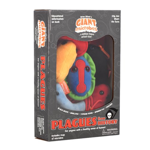 GIANTmicrobes Plagues from History Gift Box, History Teacher Gifts, Gifts for History Lovers, Gifts for History Nerds, Gift for History Buff, Funny History Gifts, Historical Gifts, Historian Gifts