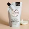 Dionis Goat Milk Skincare Body Lotion 16.9oz Refill Pouch, Cruelty Free Clean Ingredients & Dermatologist Tested Lotion for Dry Skin, Hydrating & Deeply Moisturizing Rich in Vitamins, Unscented