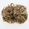 CAISHA by PRETTYSHOP Hairpiece Hair Wrap Heat-resistant Synthetic Fibres Curly Messy Updo Light Brown Blonde Mix HW34