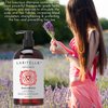 Laritelle Organic Shampoo 16 oz. Fortifying, Strengthening, Rejuvenating. Prevents Hair Shedding, Promotes New Hair Growth. Ayurvedic Herbs, Lavender, Ginger, Rosemary, Patchouli and Cloves. Vegan. GF
