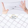 WeKen 30 Pcs Hair Net,22 Inches Hairnets for Women, Elastic Edge Mesh Invisible Hair Nets for Women Sleeping,Ballet Bun,Food Service,Work and Wig Black