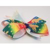 Rainbow Unicorns Hair Bow