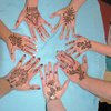 Henna Tattoo Stencil Kit 165+pcs, 23 Sheets Henna Stencils Glitter Airbrush Reusable Temporary Tattoo Stencils Indian Arabian Realistic Tattoo Stickers for Face Body Paint DIY