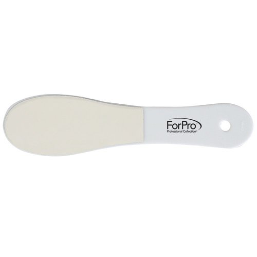 ForPro One ‘N Done Pedi File, Disposable Pedicure File for Feet & Heels, Double-Sided, Black 60/White 180 Grit, 9.5” L, 12-Count