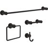DELTA FAUCET NIC50-MB Nicoli Wall Mount Pivot Arm Toilet Paper Holder Bath Hardware Accessory in Matte Black