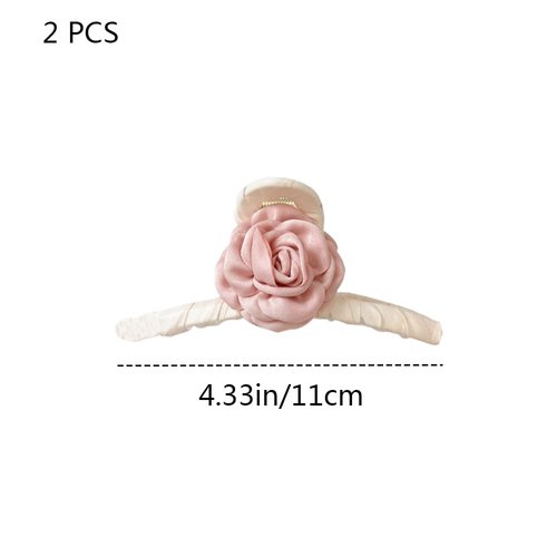 BAIWANLCH 2 Pcs Hair Claws Strong Hold Hair Clips Nonslip Hair Clamps for Women Girls Daughter Girlfriend