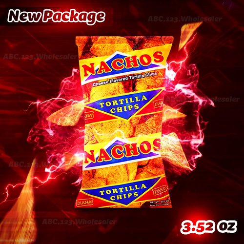 Diana Nachos Snacks 3.52 Ounce 100g - Tortilla Chips - Pack of 1
